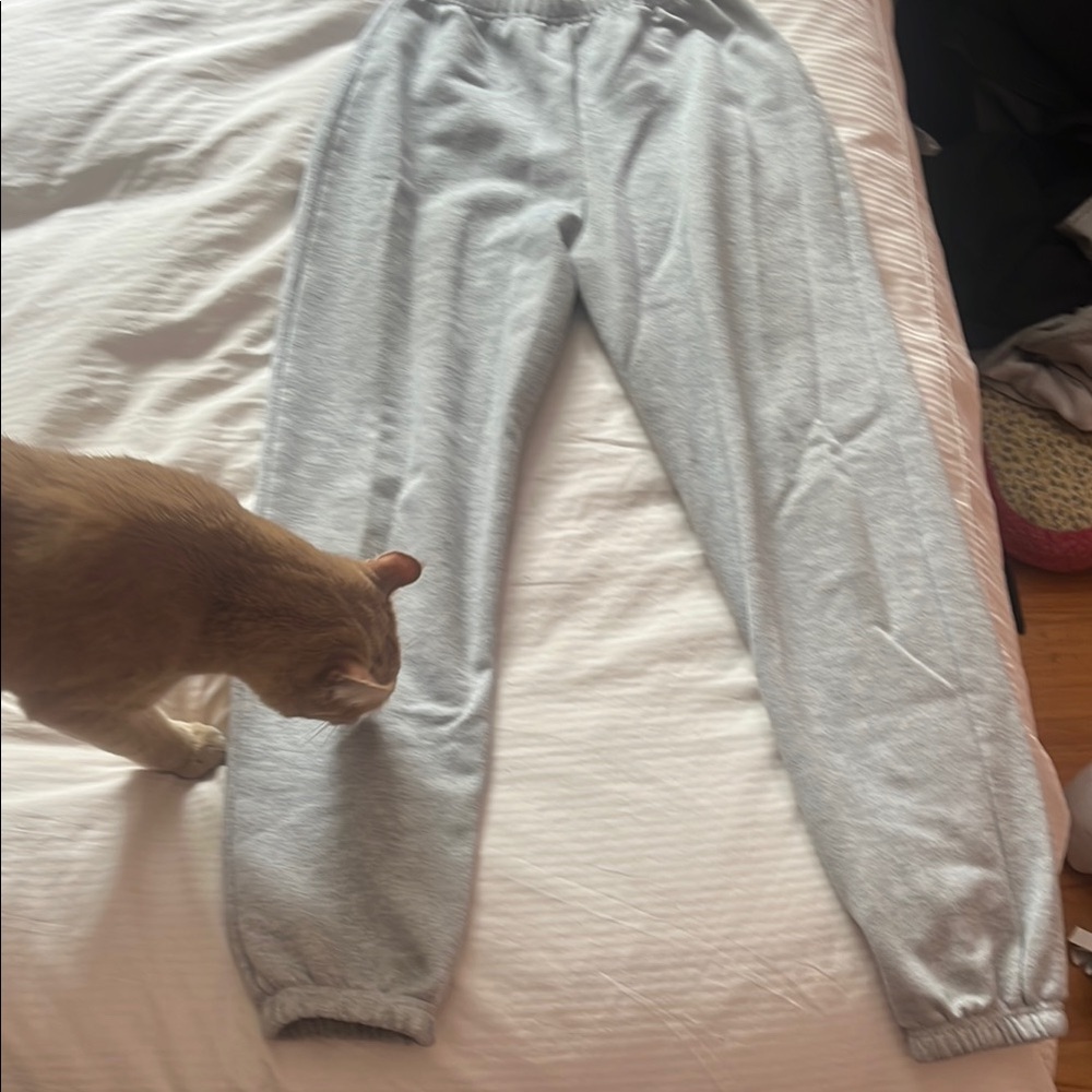 PrettyLittleThing Light Gray Joggers